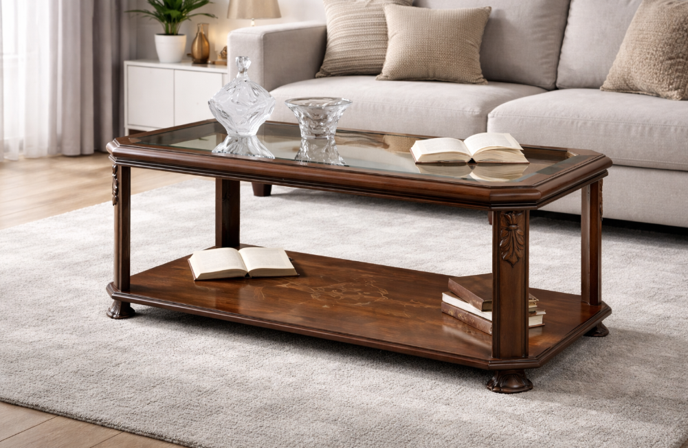 129-MC1 Mesa centro clásica 